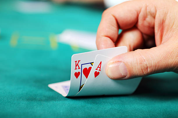 lampion app showing live blackjack table with dealer and player cards